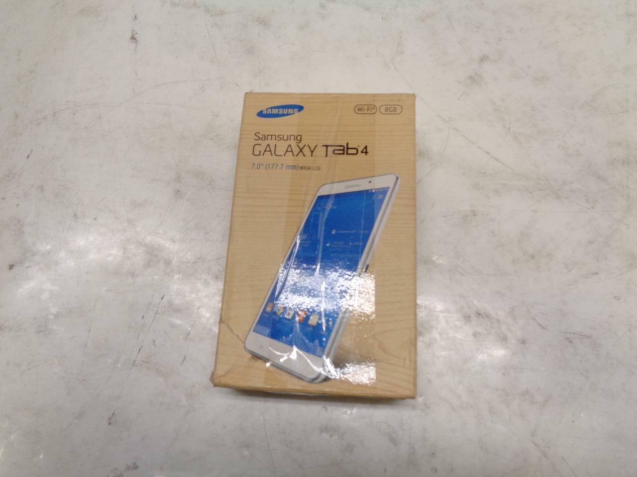 1 NEW SAMSUNG GALAXY TAB4 ANDROID WIFI 8GB WHITE SM-T230NZWAXAR SR