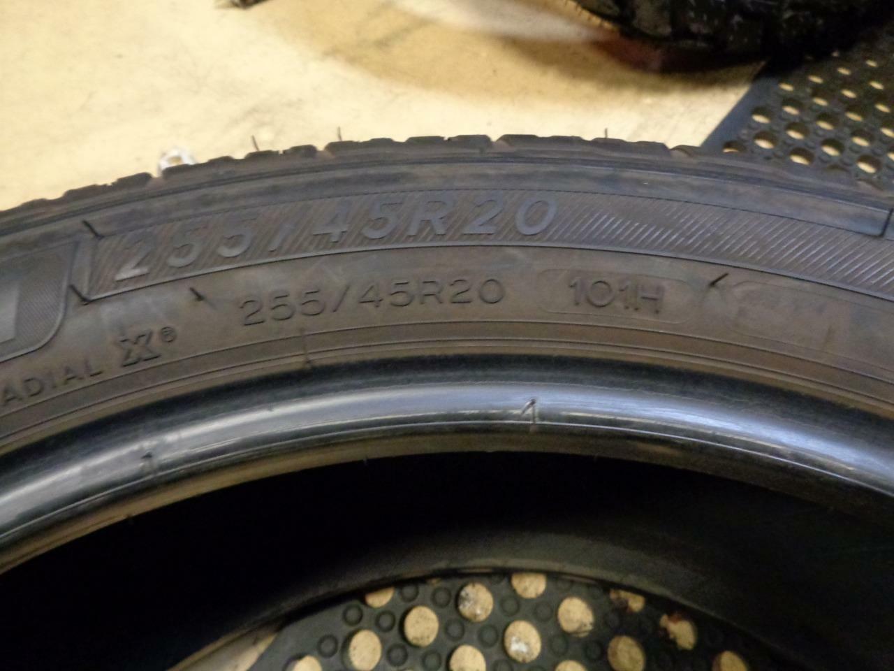 1 USED MICHELIN DEFENDER LTX AUDI 255 45 20 101H SL 6.5/32" TIRE 1440