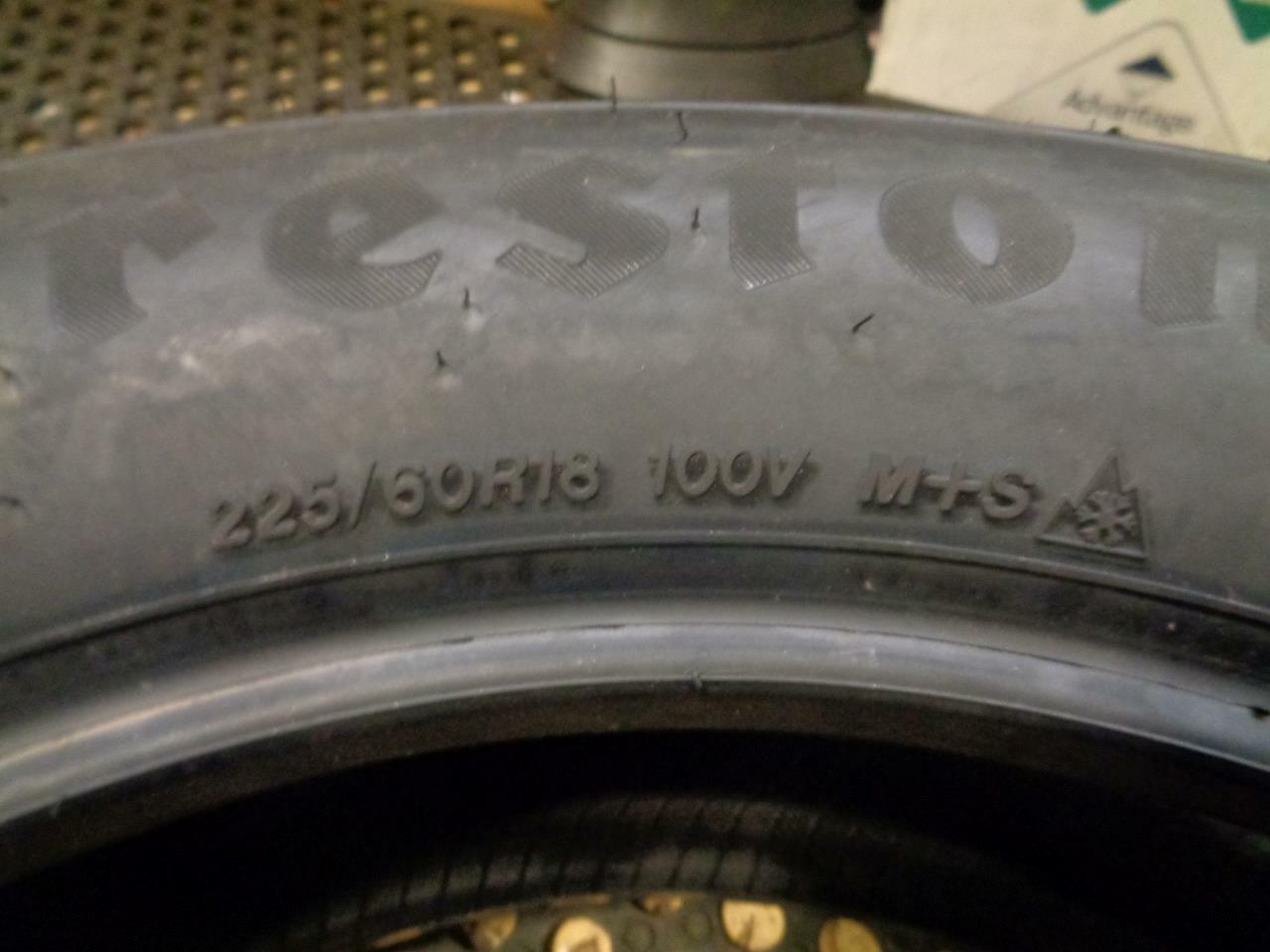 1 New Tire FIRESTONE Firehawk Pursuit AWT P 225 60 18 100V SL 011690