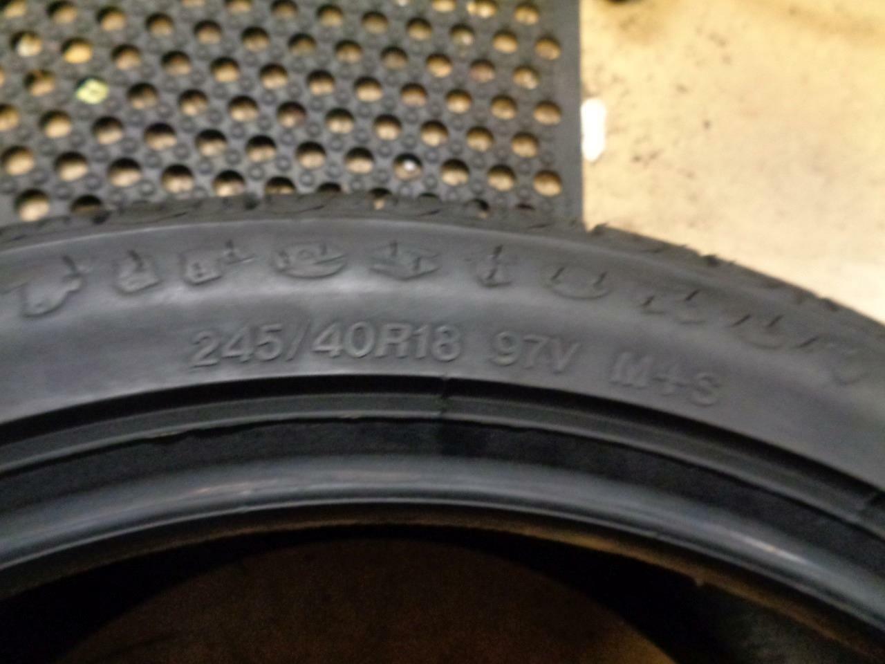 1 FIRESTONE FIREHAWK A/S P 245 40 18 97V XL ALL SEASON TIRE 001432