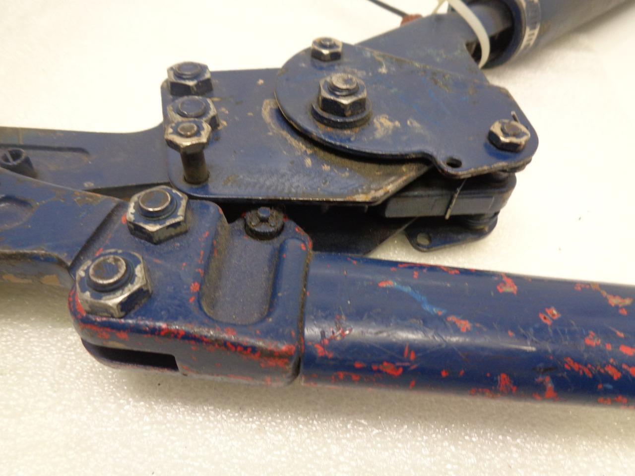 USED H.K. PORTER CHAIN RATCHETING COPPER AND ALUMINIUM CUTTER UNKNOWN MODEL R27