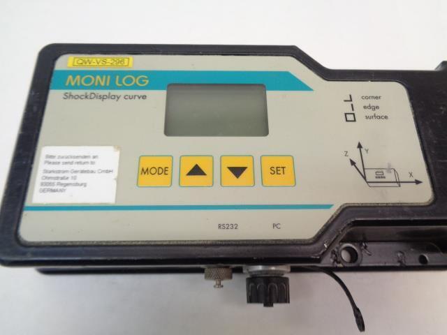 USED MONI LOG SHOCKDISPLAY CURVE RISK LOGGER R20 SMT & HYBRID R4TC