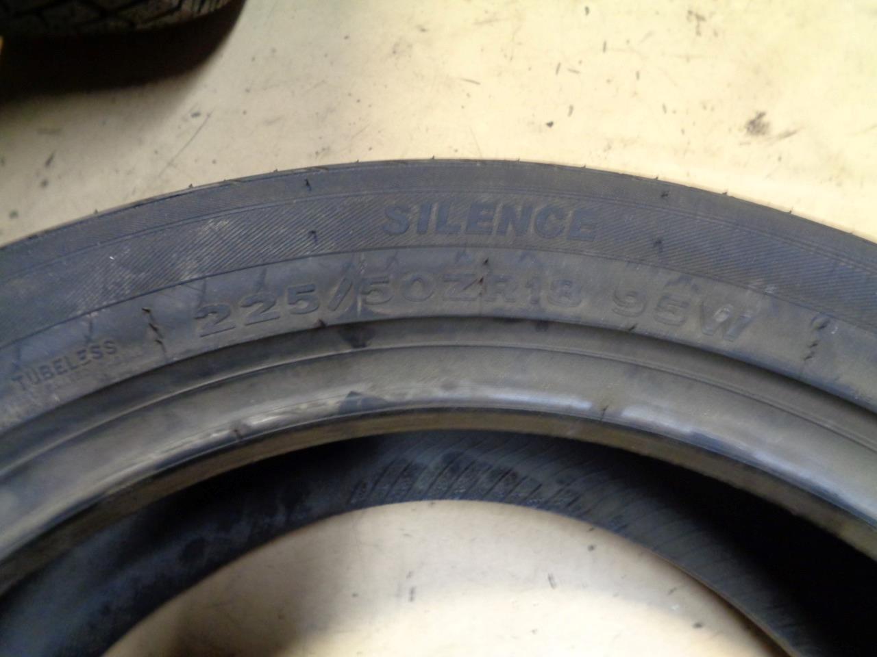 1 NEW TIRE FEDERAL FORMOZA FD2 225 50 18 95W SL 29BJ8A