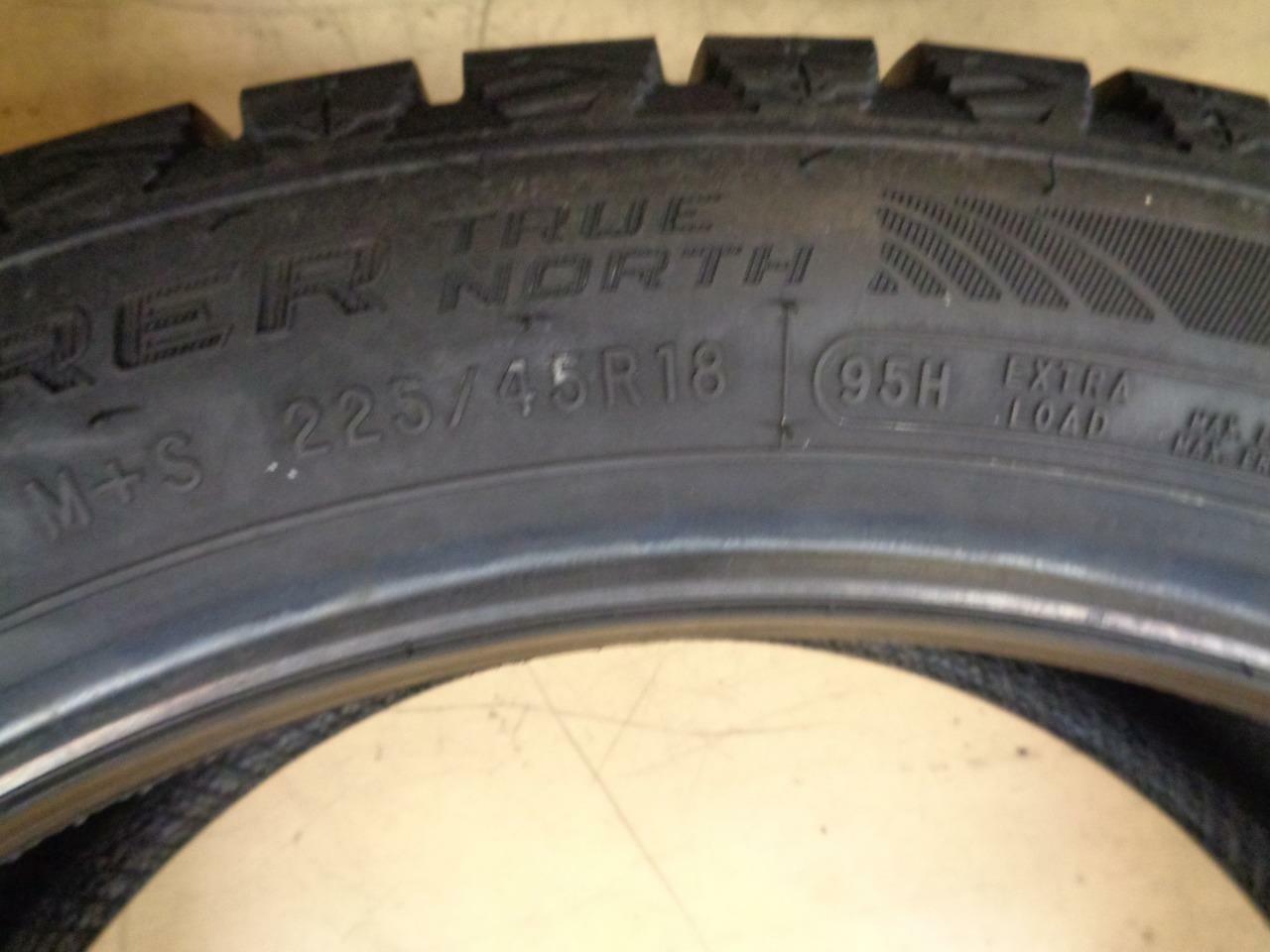 1 NEW COOPER DISCOVERER TRUE NORTH 225 45 18 95H XL TIRE 90000032418 Q1