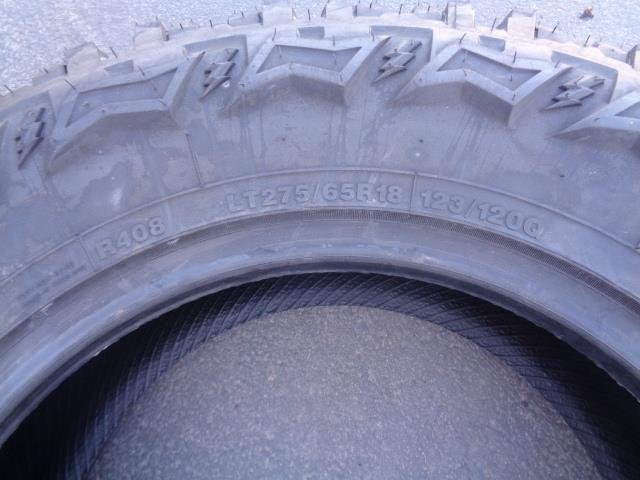 2 AMERICUS RUGGED M/T LT 275 65 18 123/120Q LRE 10PLY TIRES AMD2492 AQ4