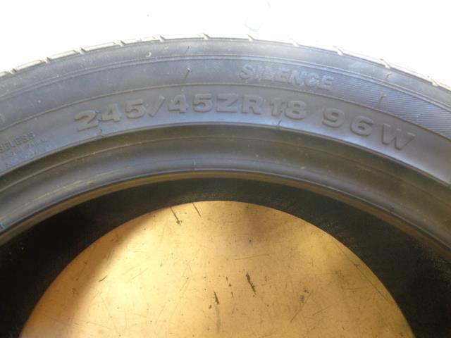 1 NEW TIRE FEDERAL FORMOZA FD2 245 45 18 96W SL 29DK8A