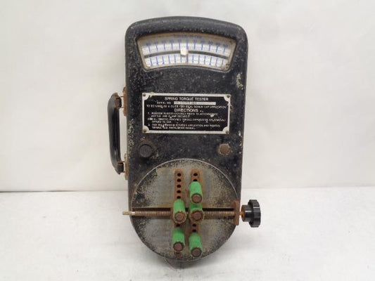 USED SECUREPAK SPRING TORQUE TESTER MECHANICAL METER TOOL R30