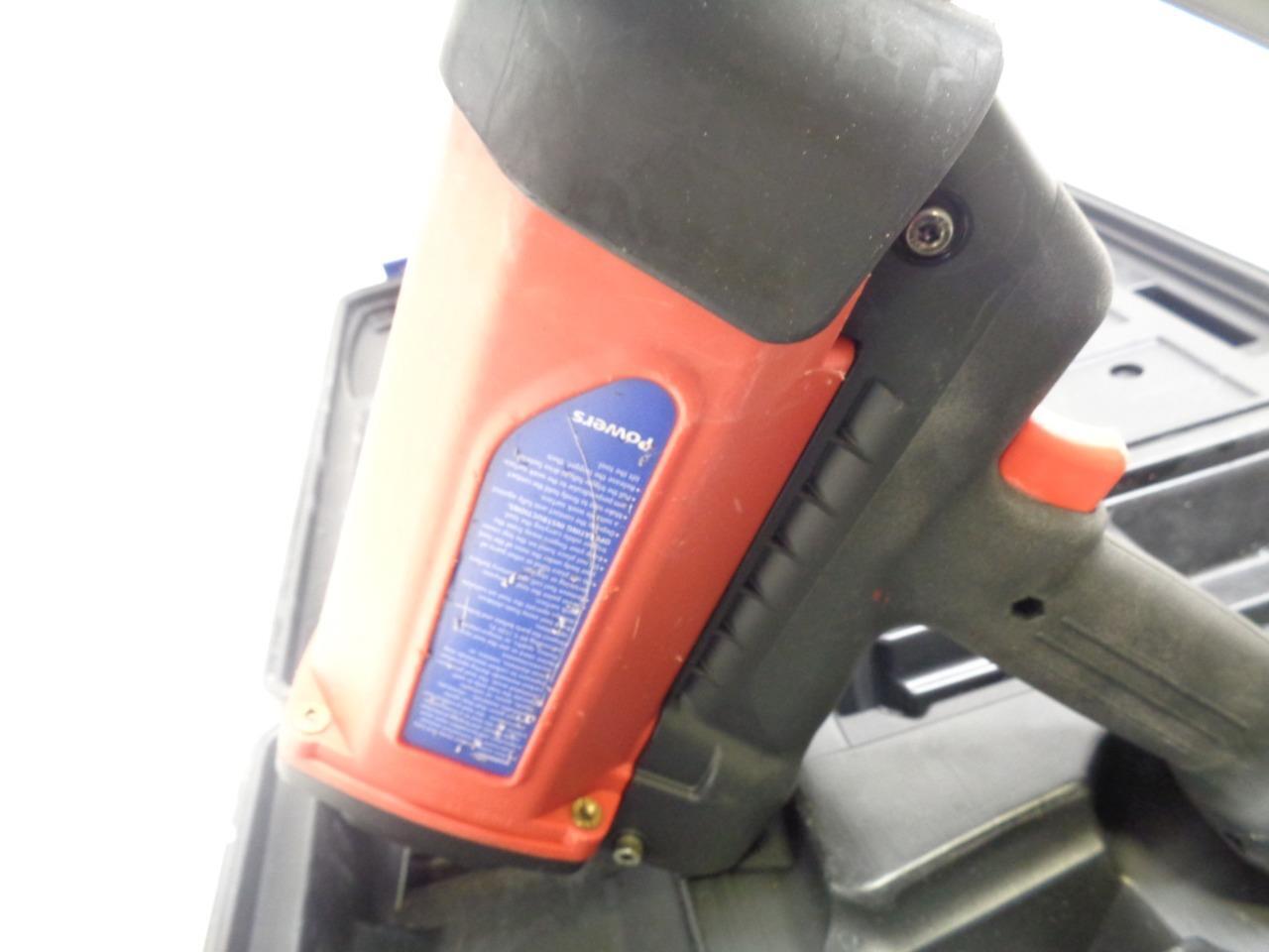 USED RED POWERS TRAK IT GAS NAILER C3 55011 NAILER ONLY BSR35
