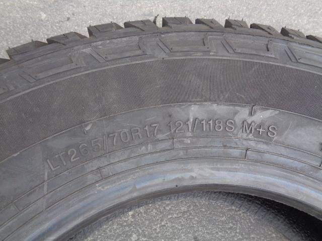 2 NEW TIRES FINALIST TERRENO AT LT 265 70 17 121/118S LRE 10PLY LL-LT41 SU16