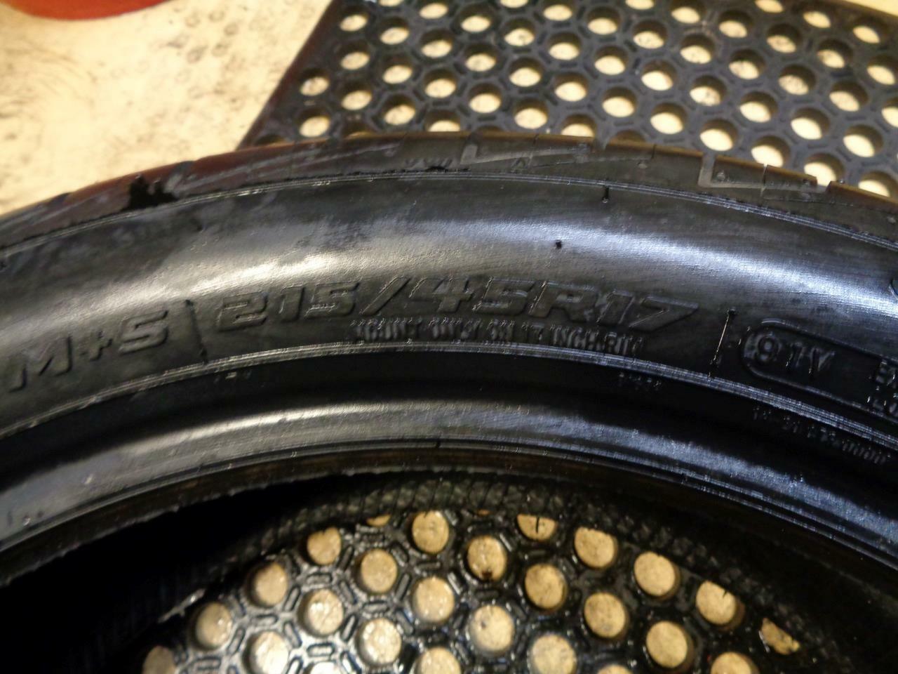 1 NEW COOPER CS5 ULTRA TOURING 215 45 17 91V TIRE 90000027557 Q1