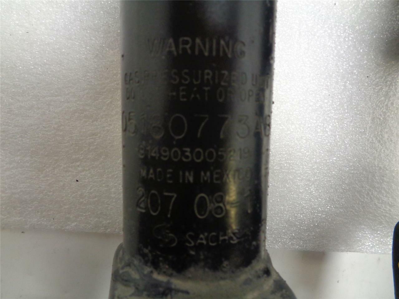 USED PAIR OF MOPAR FRONT SHOCKS FOR '09-'10 CHALLENGER 05180772AB/05180773AB R9