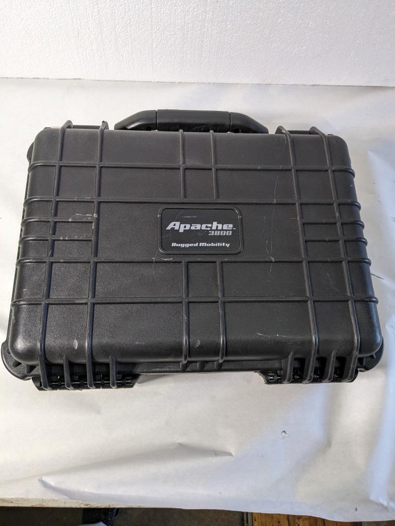 KHS PNEUMATIC CYLINDER 65175533S001 W/ APACHE 3800 CASE 8.39 X 5.6 X 3.25" R35