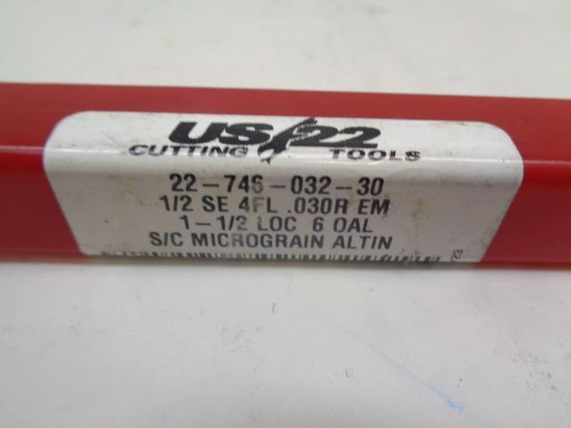 US22 ½ SE 4FL 030R EM END MILL 22-746-032-30 R29