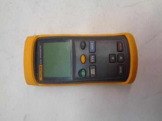 USED FLUKE 51 II DIGITAL PROBE THERMOMETER *DEVICE ONLY* R4TB