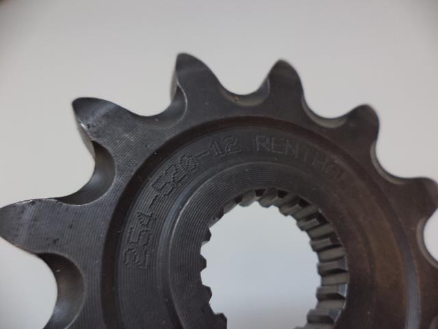 1 NEW RENTHAL CHAINWHEELS STEEL 12 TOOTH FRONT SPROCKET 254-520-12GP R16