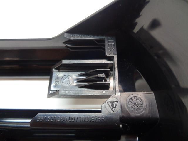 PORSCHE CAYMAN 987 06-12 RIGHT SEAT RAIL PLASTIC COVER 997 521 360 00 R20