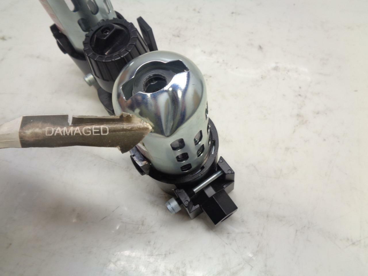 1 USED DIXON VALVE COMBO UNIT MANUAL TRANSPARENT DRAIN W GUARD C16-02M R11TA