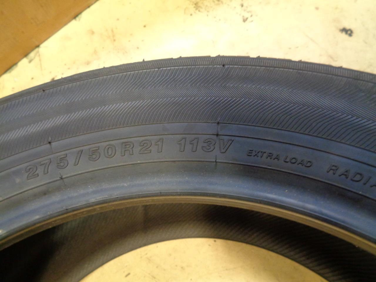 1 NEW TIRE YOKOHAMA GEOLANDAR HT G056 275 50 21 113V XL 05680