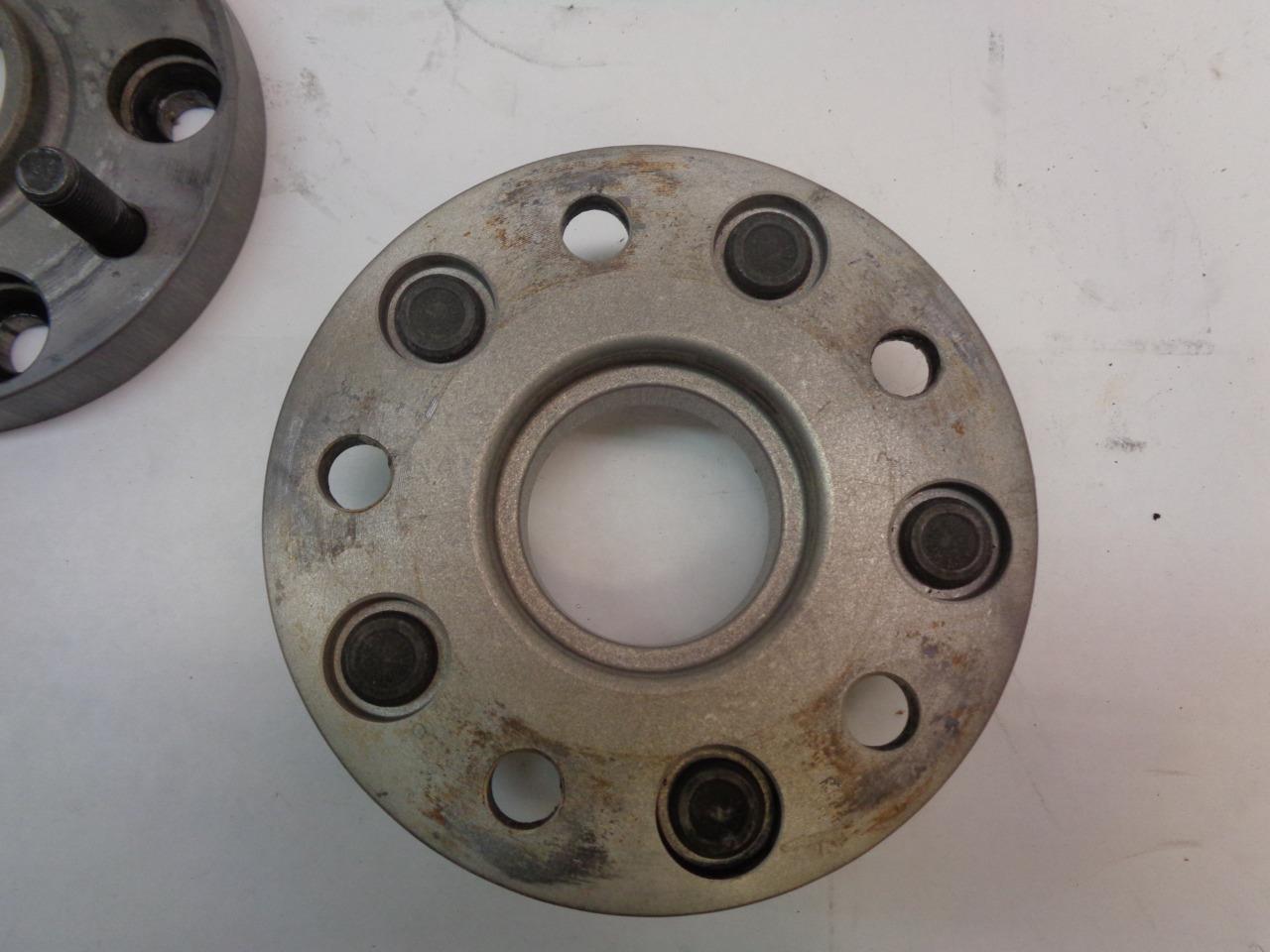 USED PAIR OF HUB SPACERS WITH LUG NUTS BBS09.23.495-23 R5TF