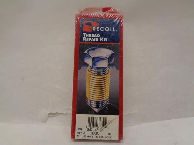 RECOIL THREAD REPAIR KIT UNC 1/2-13 DRILL 33080 R22T2