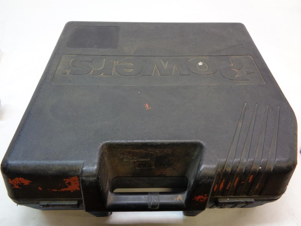 USED RED POWERS TRAK IT GAS NAILER C3 55011  MISSING CHARGING CORD  BSR35