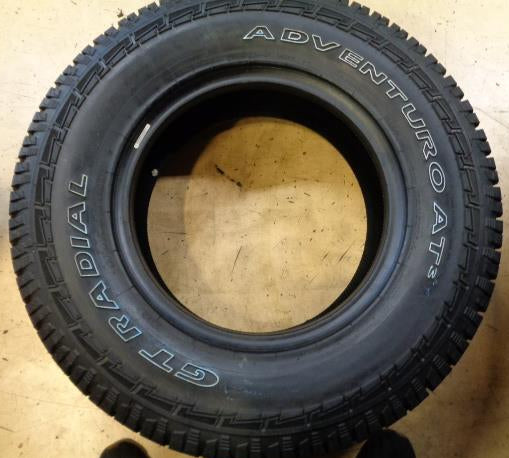 4 GT RADIAL ADVENTURO AT3 OWL P 245 75 16 109T SL ALL TERRAIN TIRES AS083 BQ3