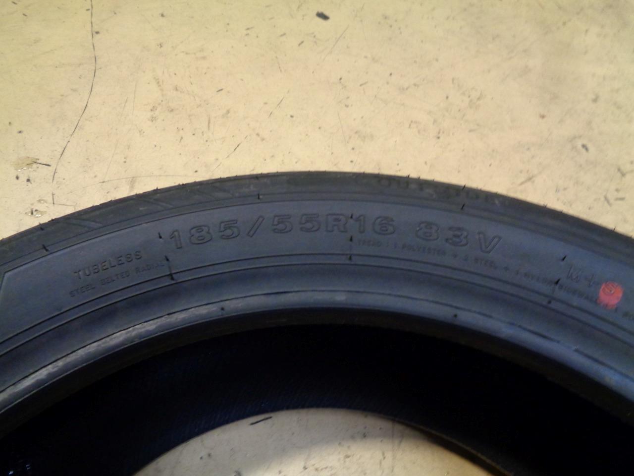 1 NEW TIRE FEDERAL FORMOZA AZ01 185 55 16 83V SL 988I6A