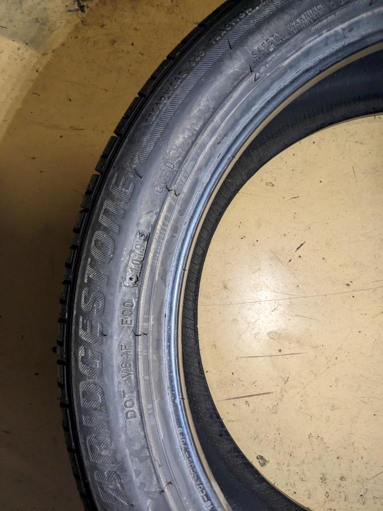 NOS BRIDGESTONE ECOPIA EP422 PLUS P 225 45 18 91V SL TIRE 6648 CQ3