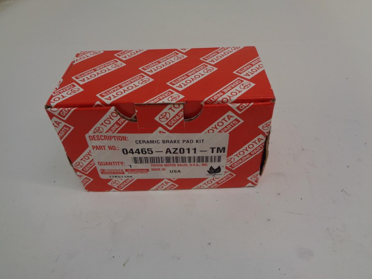 NEW TOYOTA 01-05 RAV4 FRONT BRAKE PAD KIT 04465-AZ011-TM R5