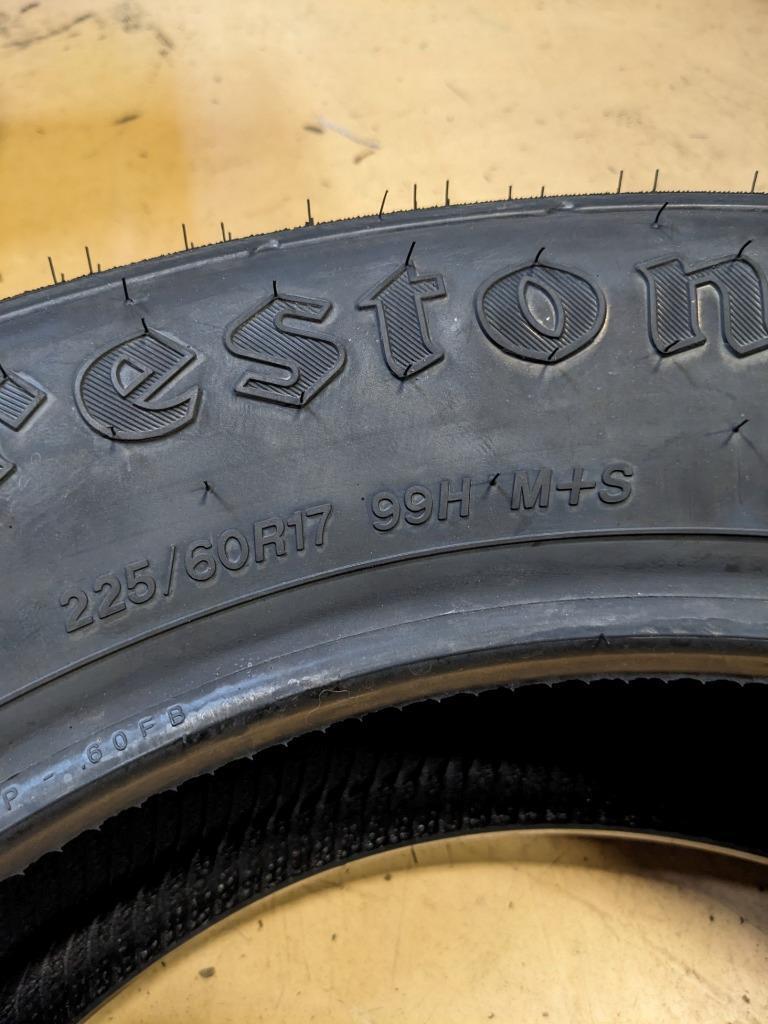 FIRESTONE DESTINATION LE3 BSW P 225 60 17 99H SL TIRE 005360 BQ4