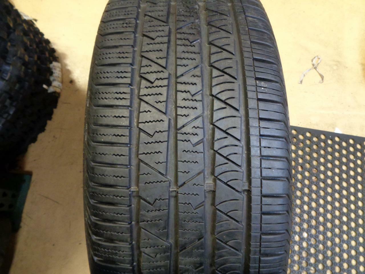 1 USED CONTINENTAL CROSSCONTACT LX SPORT 255 55 19 111W 7/32" TIRE 03592740000