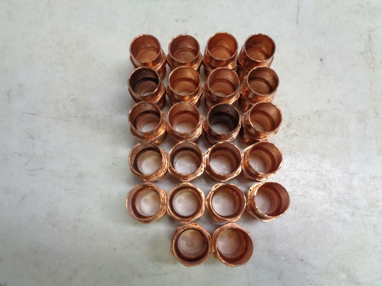 1 NEW PACK OF 22 NIBCO 604 COPPER 3/4" ADAPTERS CxMNPT R10TC