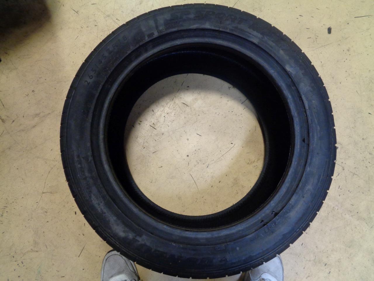 1 NOS TIRE DUNLOP SPORTMAX GT *NO 265 45 18 101Y SL 265023814