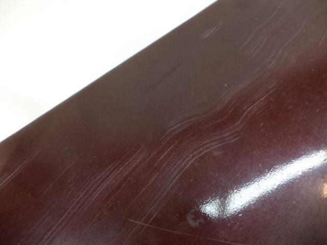 USED GENUINE PORSCHE ROCKER PANEL 928 559 086 02 PASSENGER SIDE BURGUNDY R20