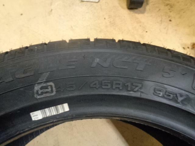 1 NEW GOODYEAR EAGLE NCT 5 (*) BMW RSC RUNFLAT P 245 45 17 95Y SL TIRE 797638271