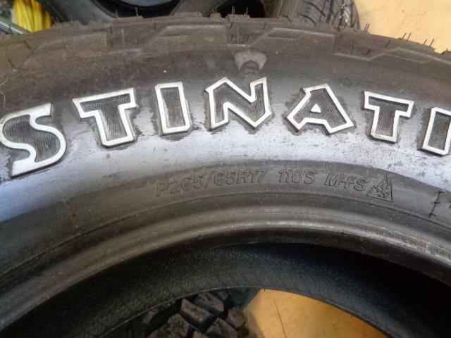 1 New Tire FIRESTONE Destination AT2 OWL P 265 65 17 110S SL 14553