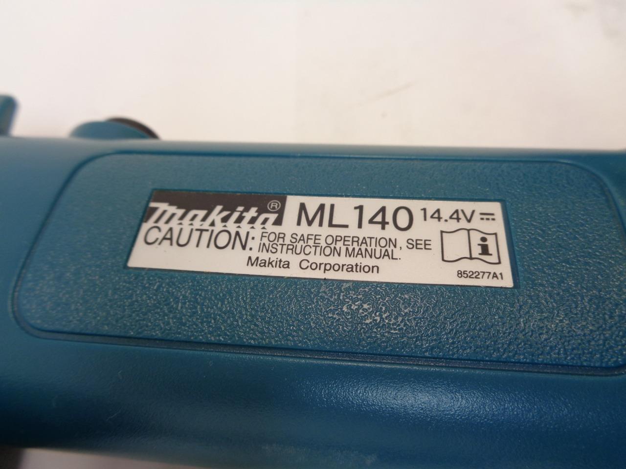 USED MAKITA 6280DWPLE CORDLESS DRILL/LIGHT COMBO KIT 14.4V 10MM3/8" W CASE BSR35