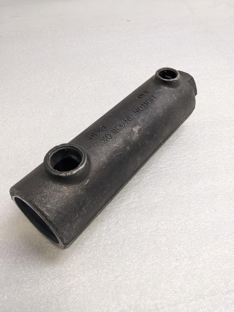 NVENT LK10 LENTON INTERLOK STANDARD GROUT-FILL COUPLER #10 PLAIN 32MM NEW R30