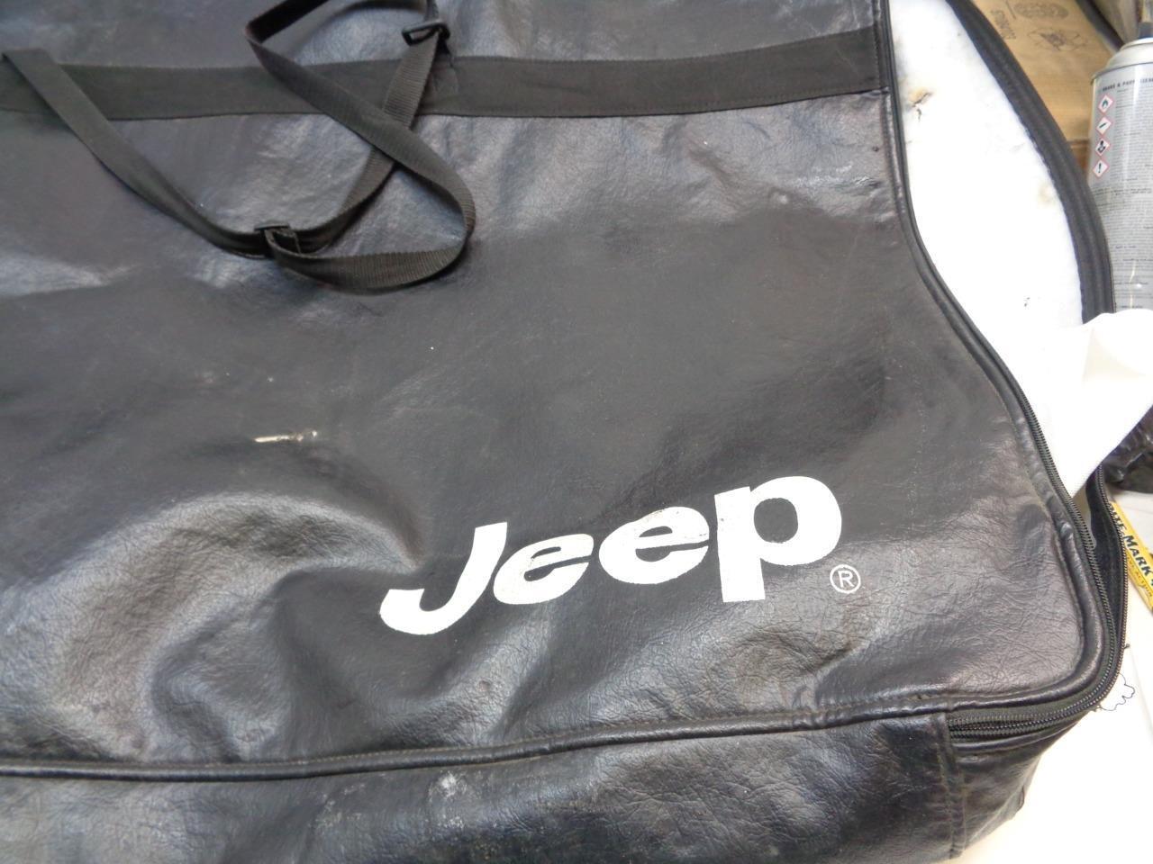 USED JEEP TJ/LJ/YJ SOFT TOP DOOR & WINDOW CARRYING/STORAGE BAG SB823593BK SR