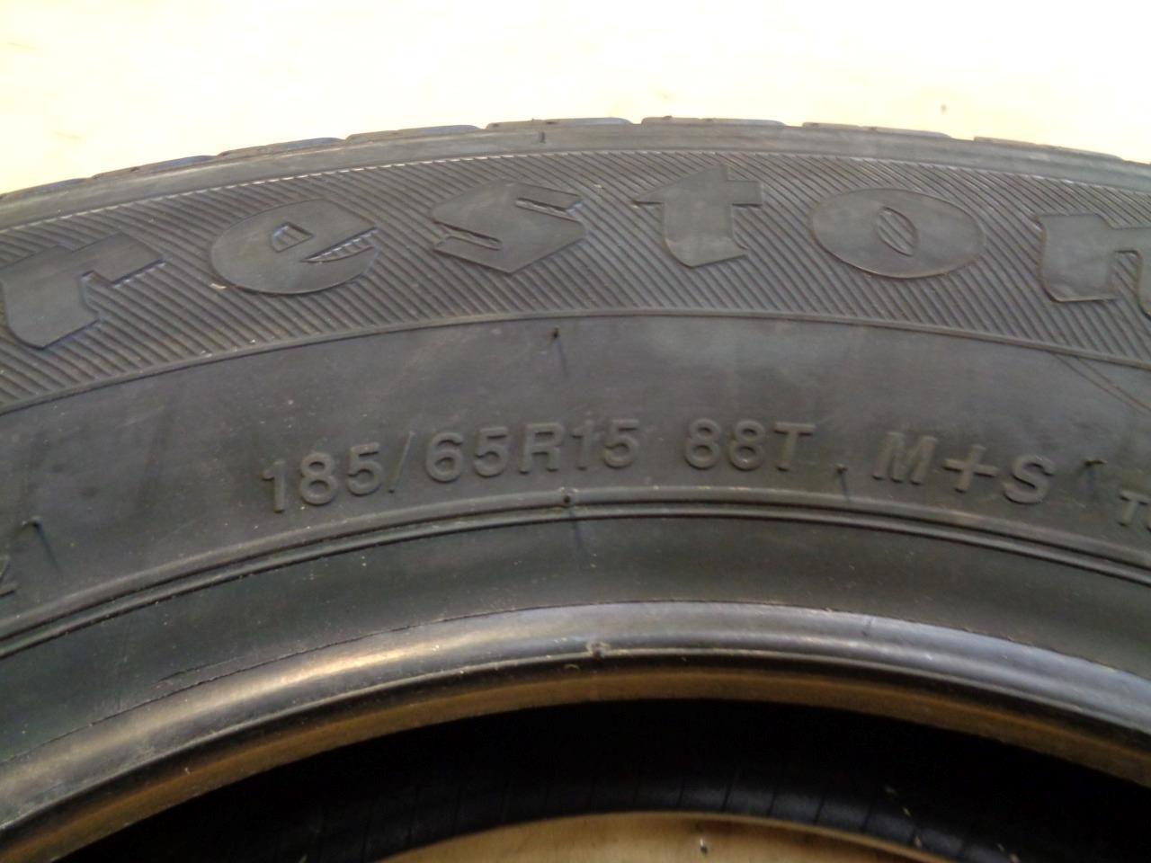 1 NEW TIRE FIRESTONE ALL SEASON 185 65 15 88T SL 004018