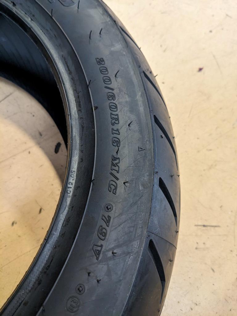 DUNLOP D251 RADIAL 200 60 16 79V REAR MOTORCYCLE TIRE 45002239 CQ3