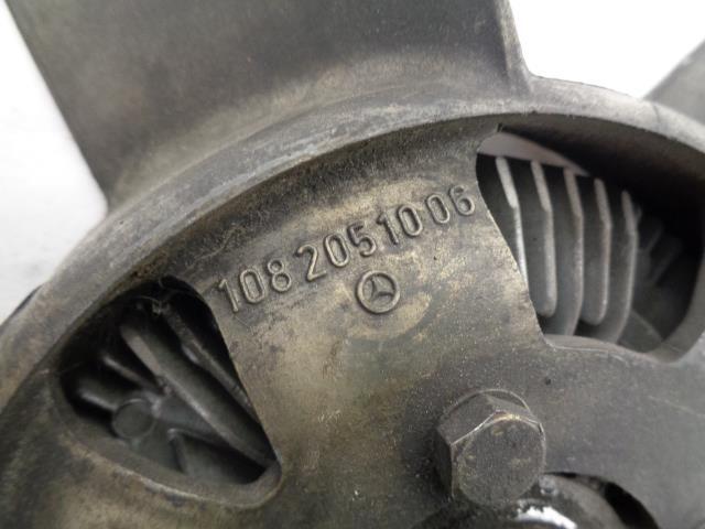 USED GENUINE PORSCHE VISCOUS CLUTCH FAN CARRIER PULLEY W/ MERCEDES-BENZ FAN R20
