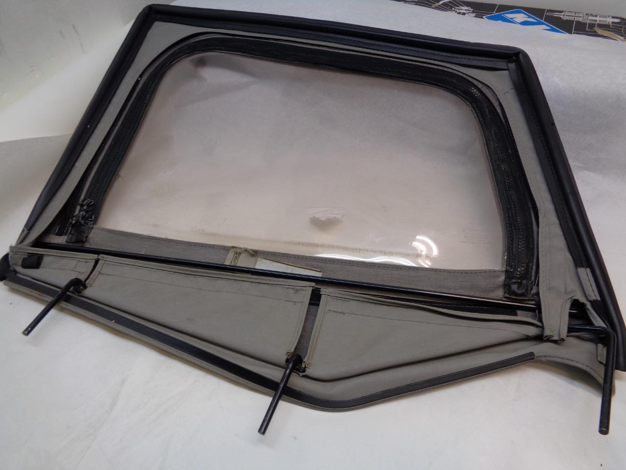 USED OEM JEEP WRANGLER TJ/LJ GRAY HALF WINDOW (DRIVER) SR