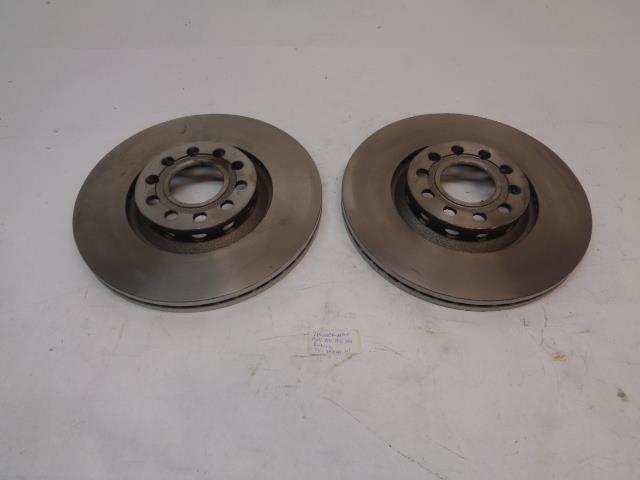 NOS ZIMMERMANN PLAIN DISC BRAKE ROTORS FOR AUDI A8, A6,A4 100124220 L1