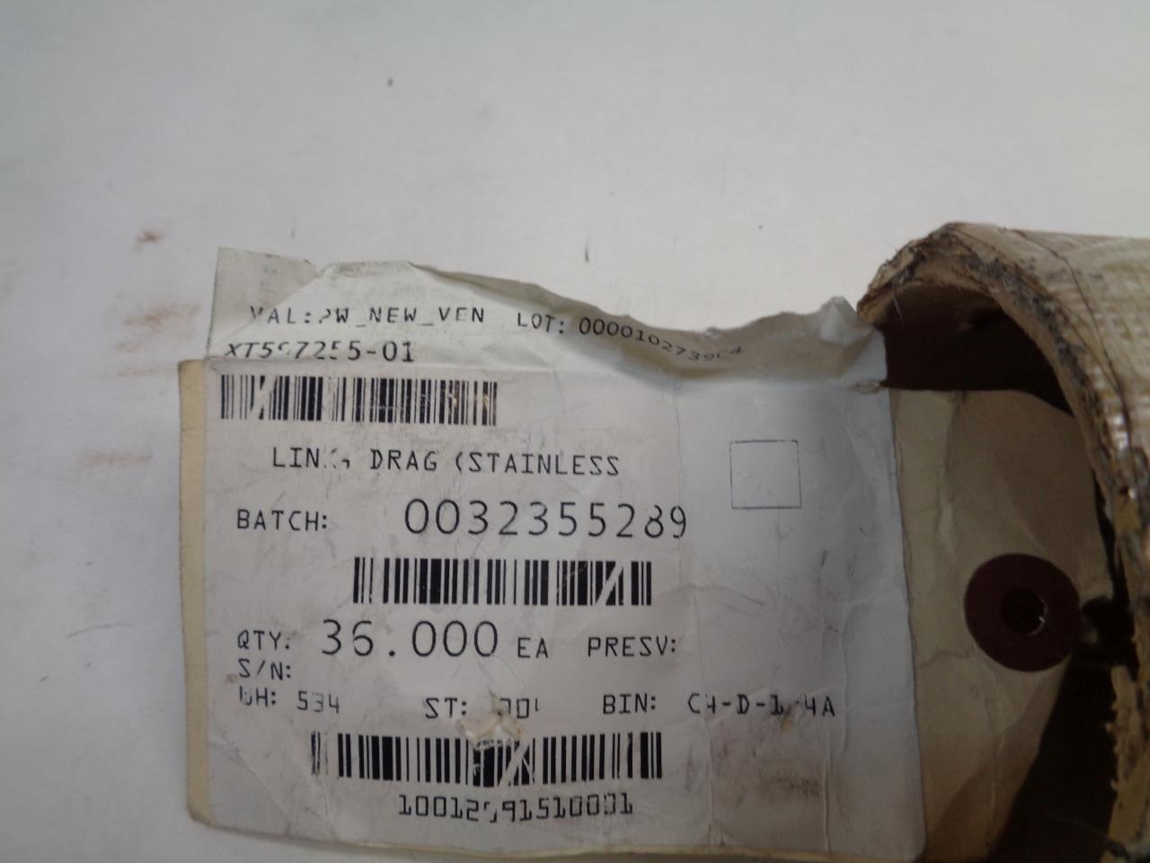 DRAG LINK STAINLESS PW1100G XT597255-01 XT597255-02 R8