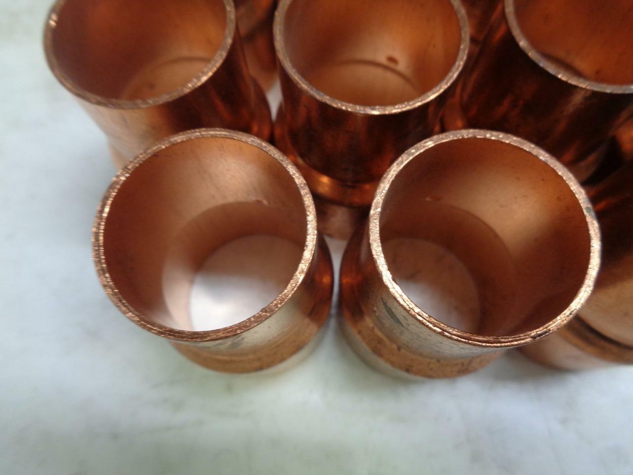 1 NEW PACK OF 11 NIBCO COPPER ADAPTER FITTINGS 1-1/4" x 1-1/2" R10TC