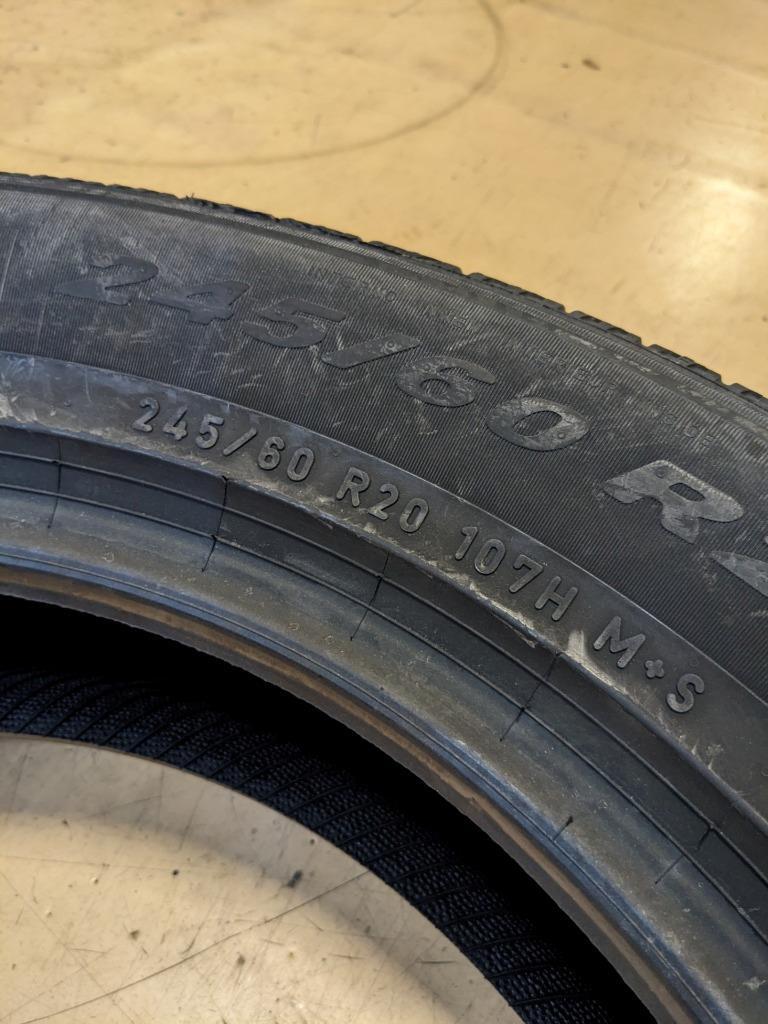 PIRELLI SCORPION ALL SEASON PLUS 3 P 245 60 20 107H SL TIRE 3952200 CQ2