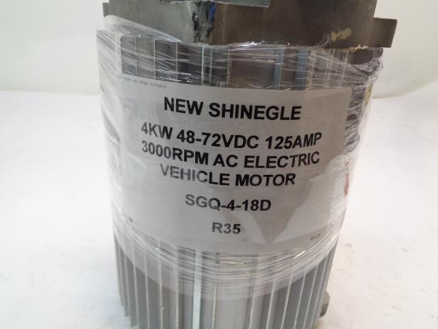 NEW SHINEGLE 4KW 48-72VDC 125AMP 3000RPM AC ELECTRIC VEHICLE MOTOR SGQ-4-18D R35