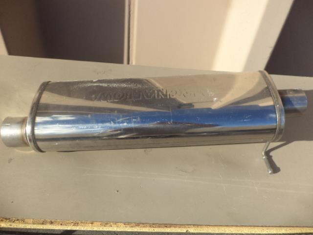 NEW MAGNAFLOW PERFORMANCE EXHAUST MUFFLER 3" INLET/OUTLET UNIVERSAL STAINLESS