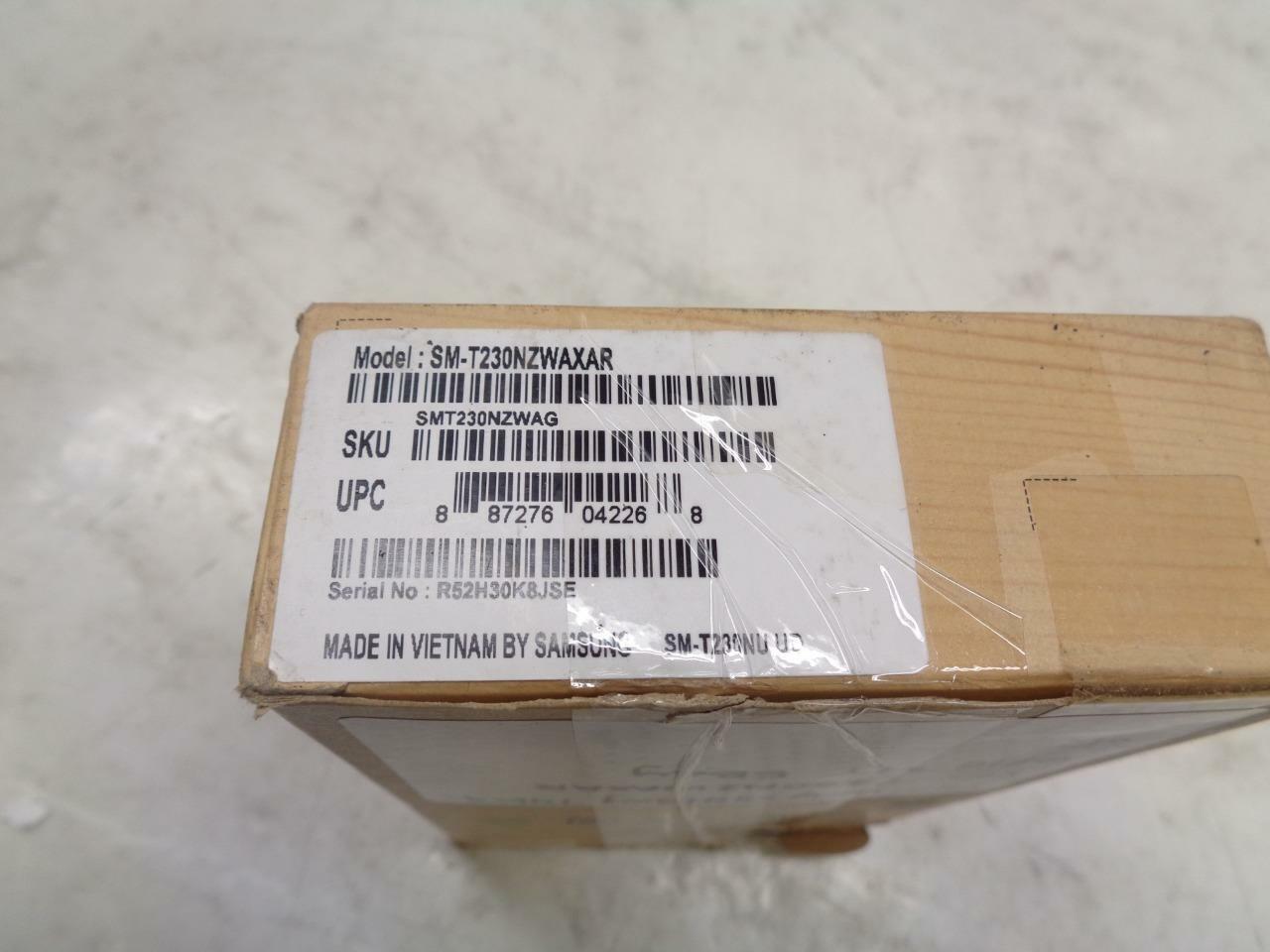 1 NEW SAMSUNG GALAXY TAB4 ANDROID WIFI 8GB WHITE SM-T230NZWAXAR SR